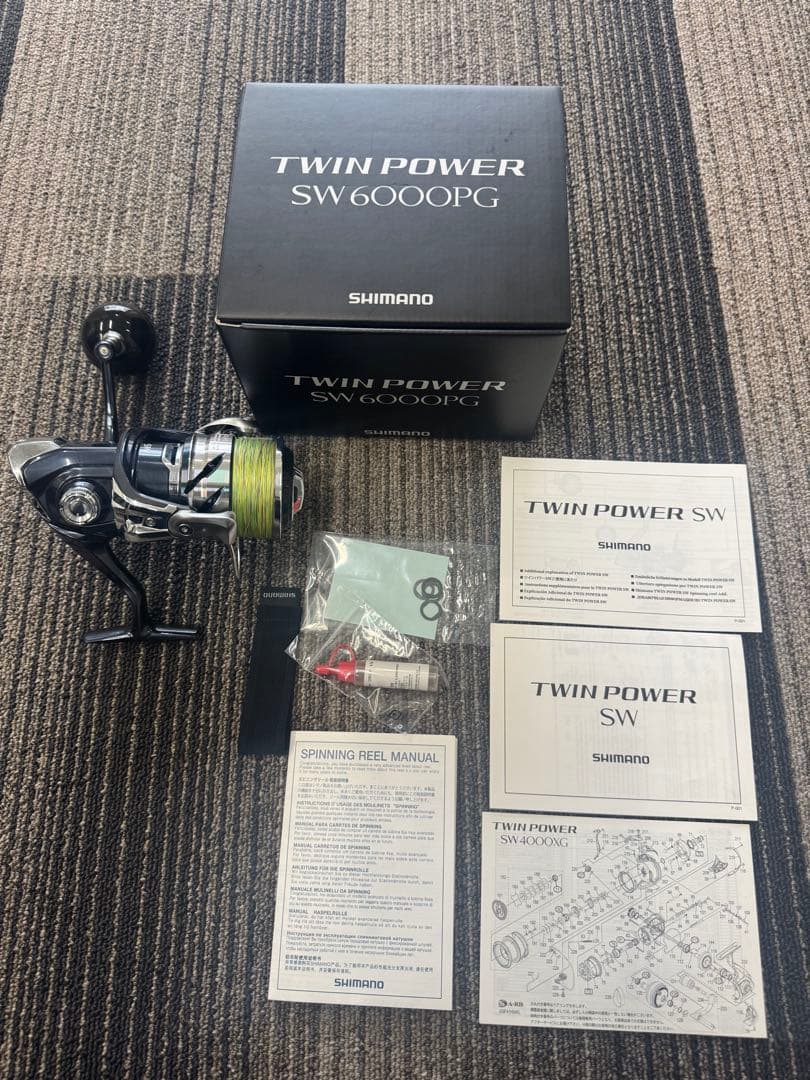 美品⭐︎シマノ　ツインパワー　SW6000PG