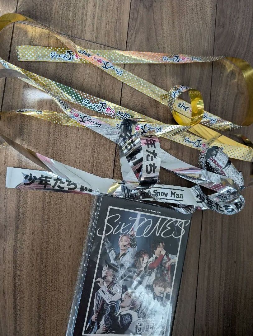 素顔4 SixTONES 銀テープ付き