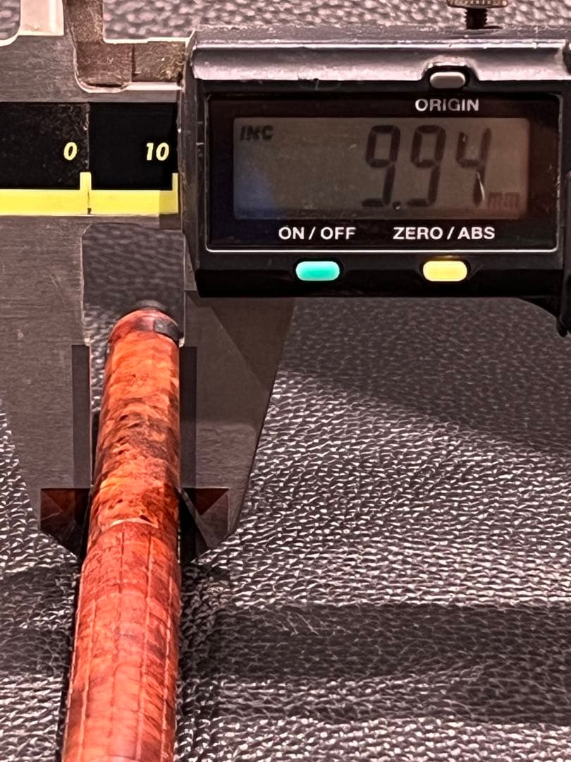 aikok　orenznero 0.3mm 本花梨瘤12角軸/グリップ格子