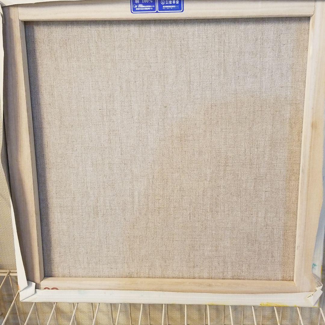 油絵　はち　小鳥さんのかくれんぼ　その１　かくれる鳥