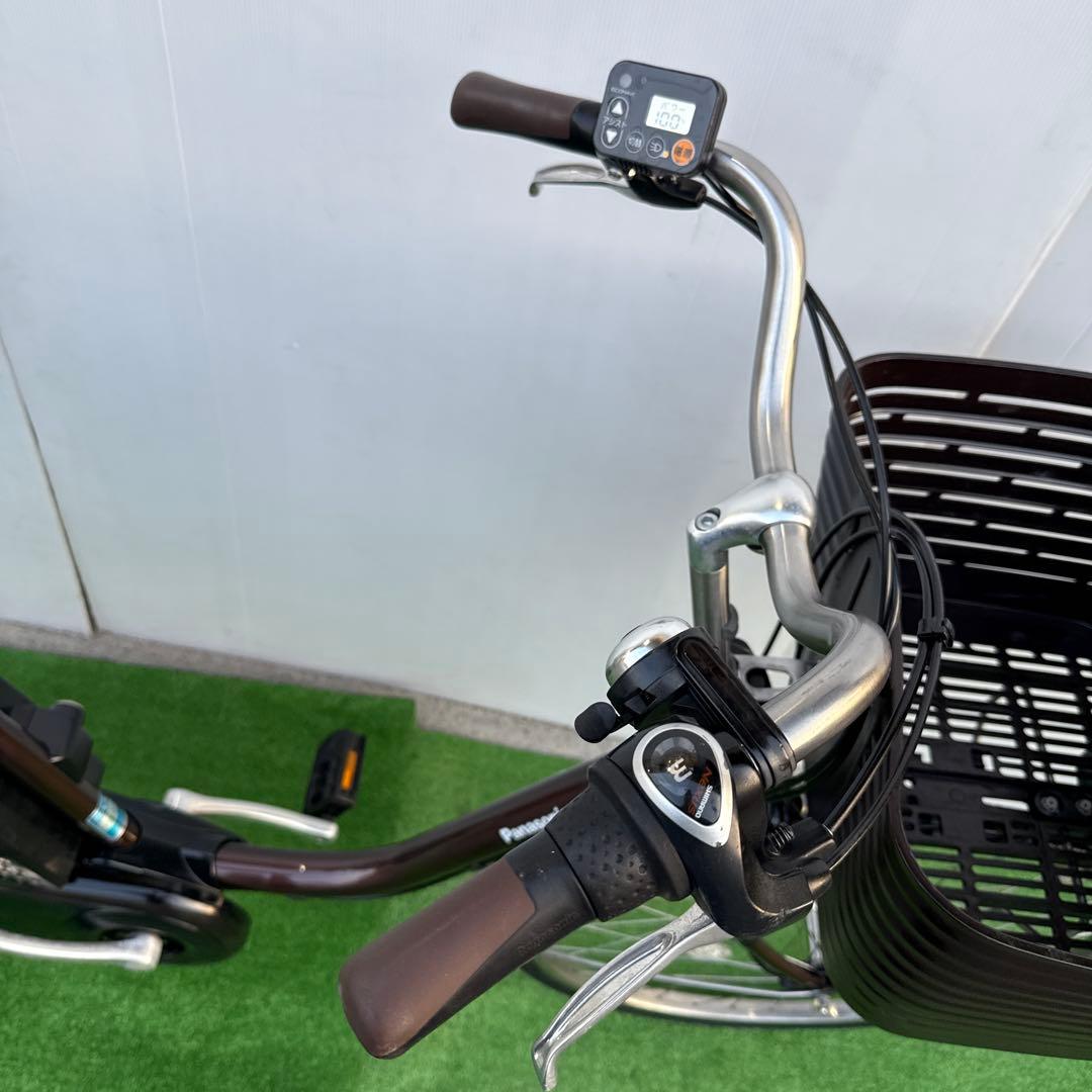 タソンパナソニック電動アシスト自転車26インチ16Ah ブラウン