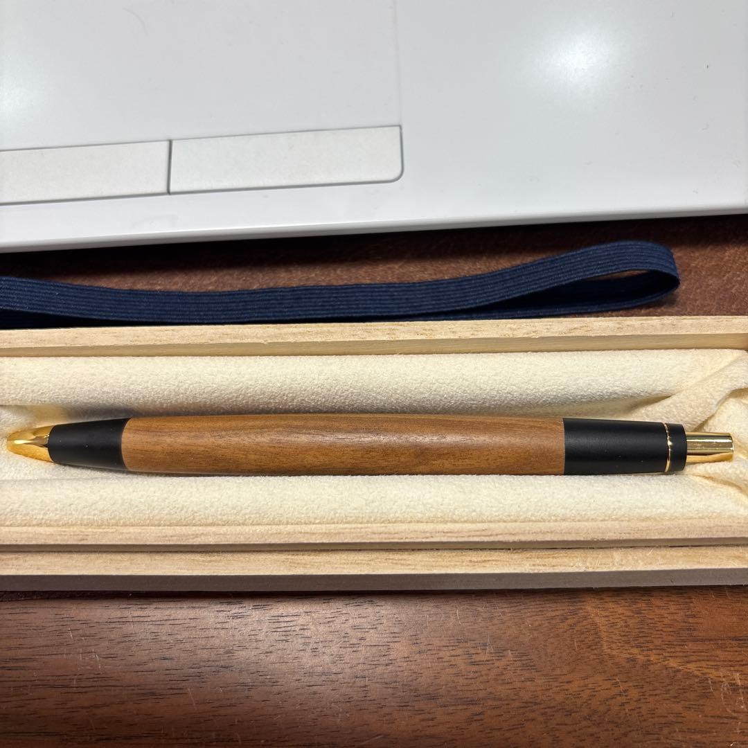 野原工芸　山田松香木店　スリムボールペン　SANZOクリップモデル