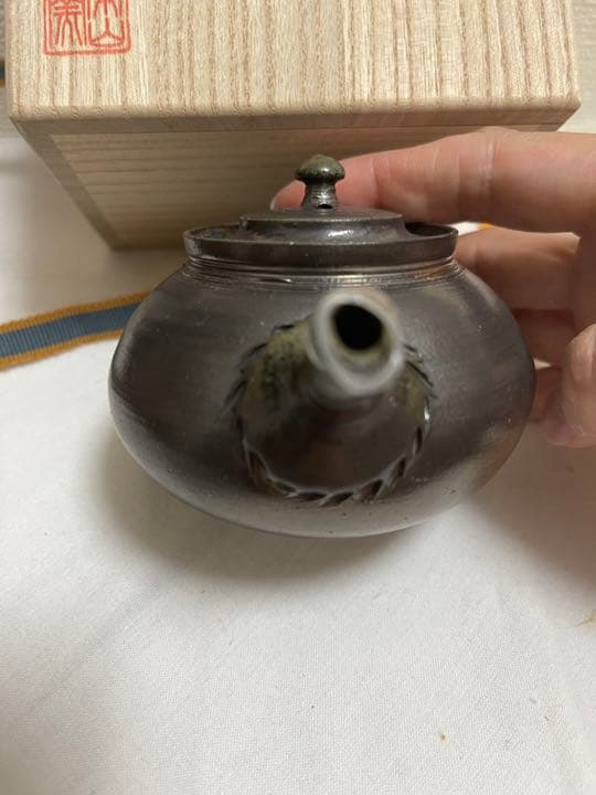 常滑焼　山田想作　急須　工芸品　茶器　茶道具