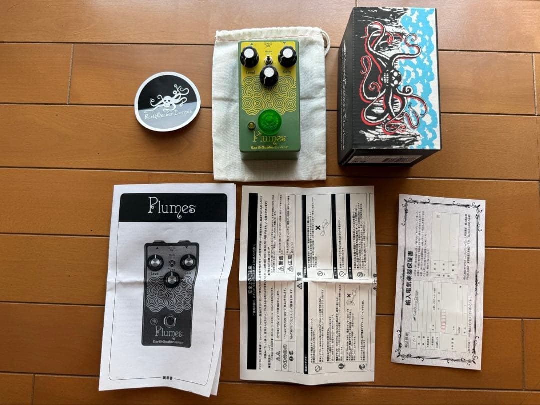 Earth Quaker Devices Plumes オーバードライブ