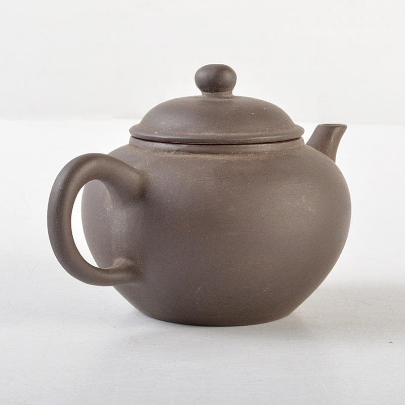 中国　東宝謹製　紫砂　朱泥　急須　茶壷　C　R6433