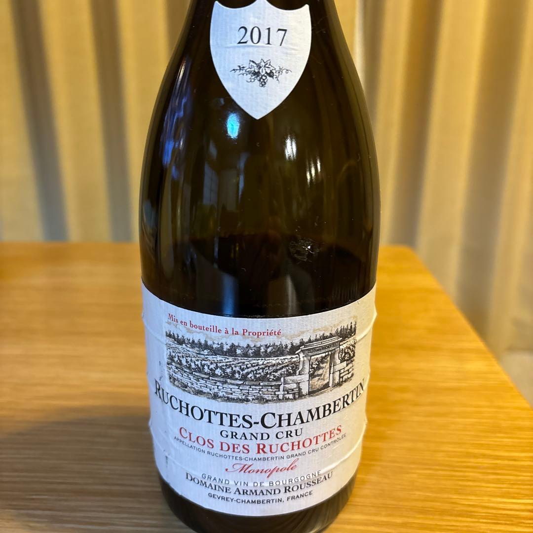 ワイン Ruchottes Chambertin 2017 Grand Cru