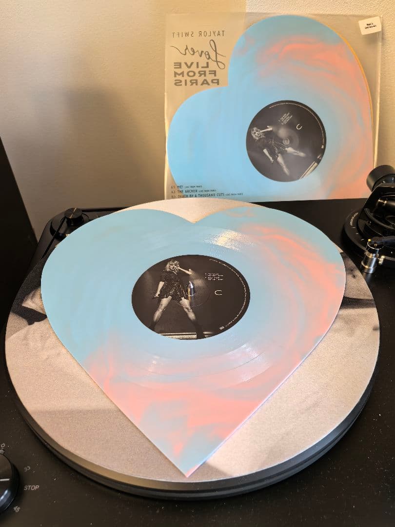 taylor swift lover live from paris レコード