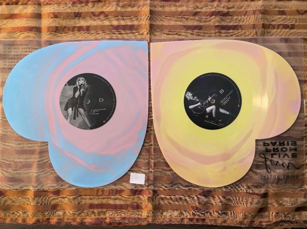 taylor swift lover live from paris レコード