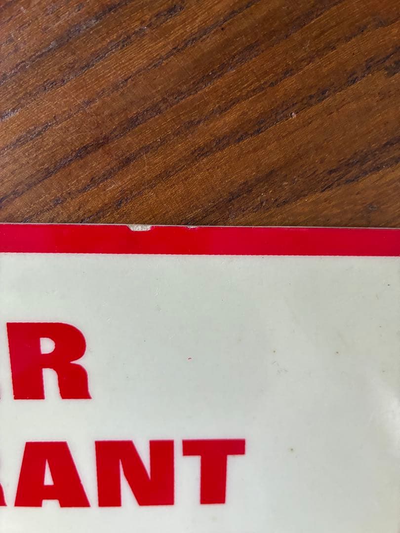 フランス　アンティーク　サイン　プレート　看板　 注意喚起　標識　文字沢山