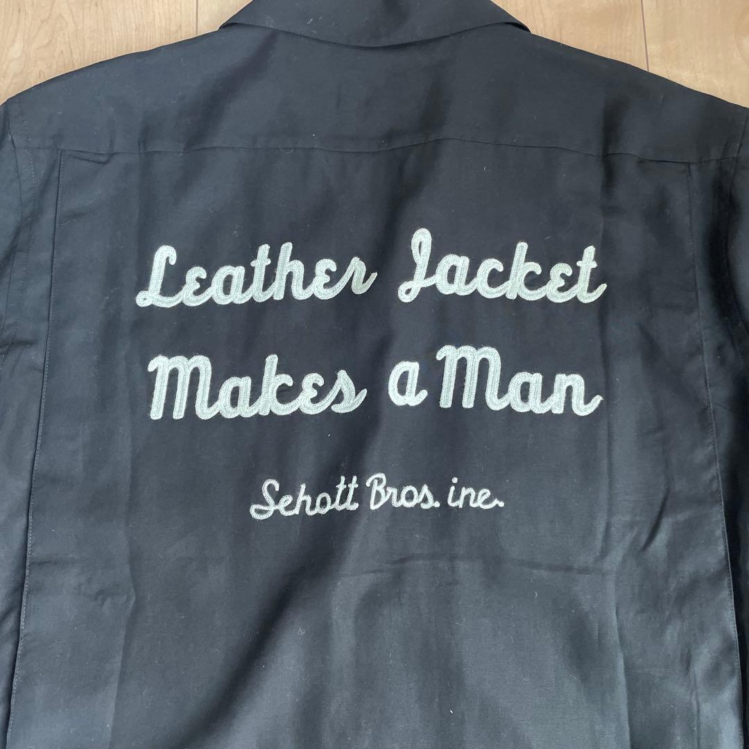【Schott/ショット】ボーリングシャツ　Mサイズ　未使用