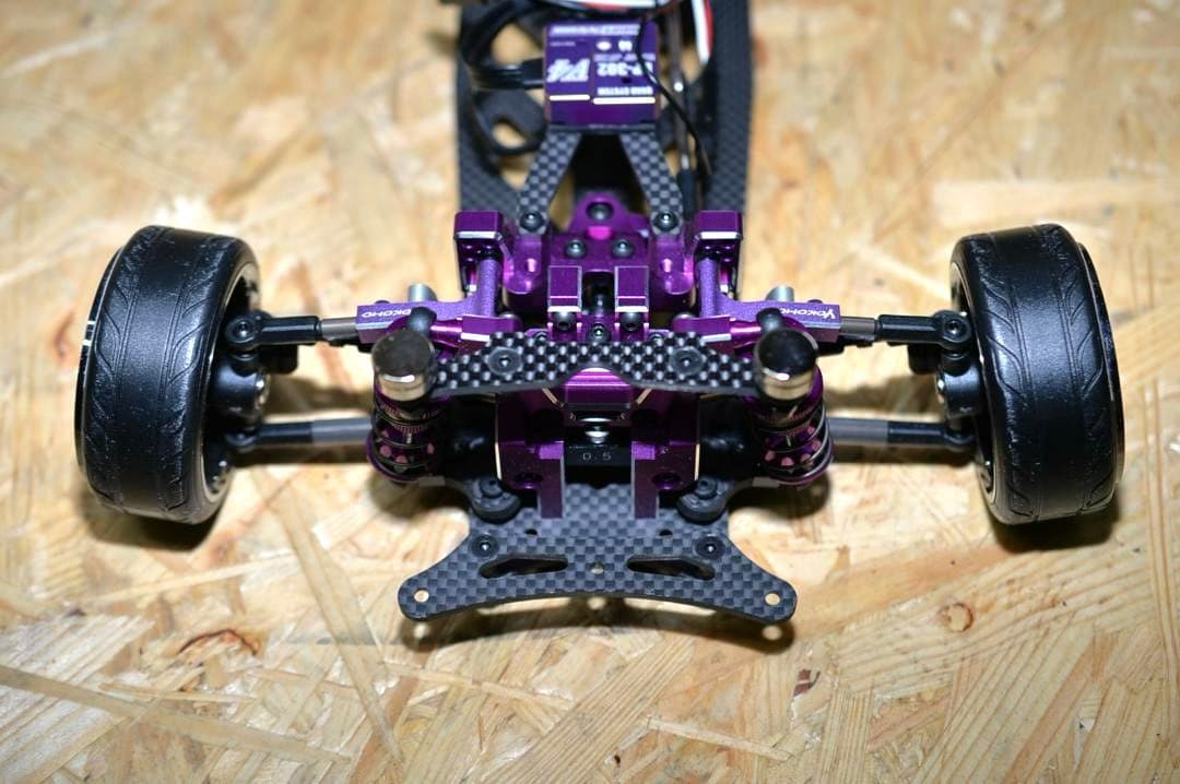 ヨコモ YD-2 SXII パープルアルミ RWD ドリフトラジコン シャーシ