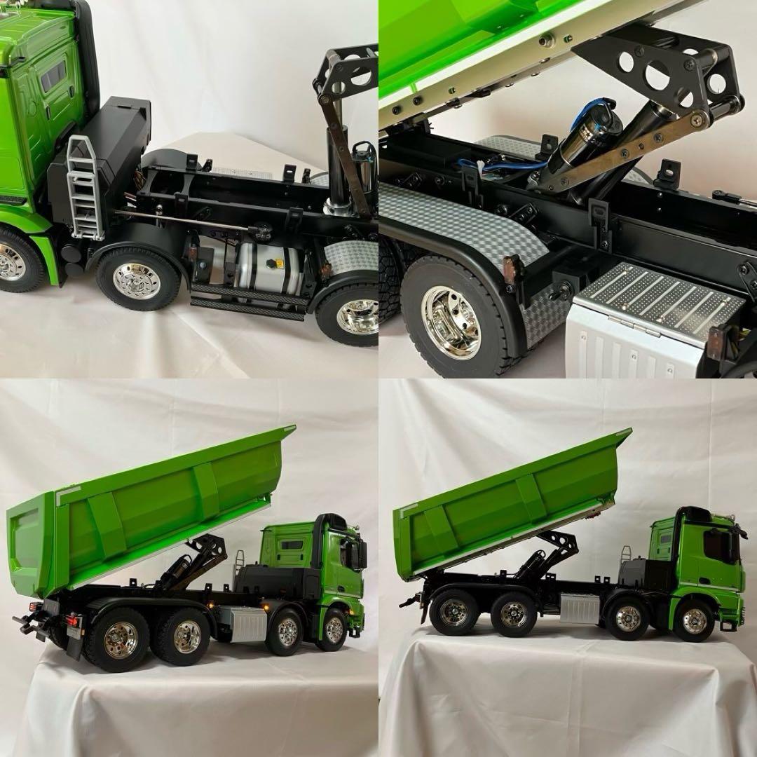 タミヤトレーラー アロクス8×4ダンプ4151 フルオペ フルセット
