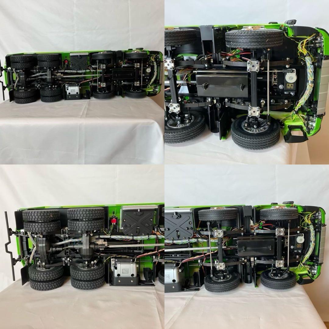 タミヤトレーラー アロクス8×4ダンプ4151 フルオペ フルセット