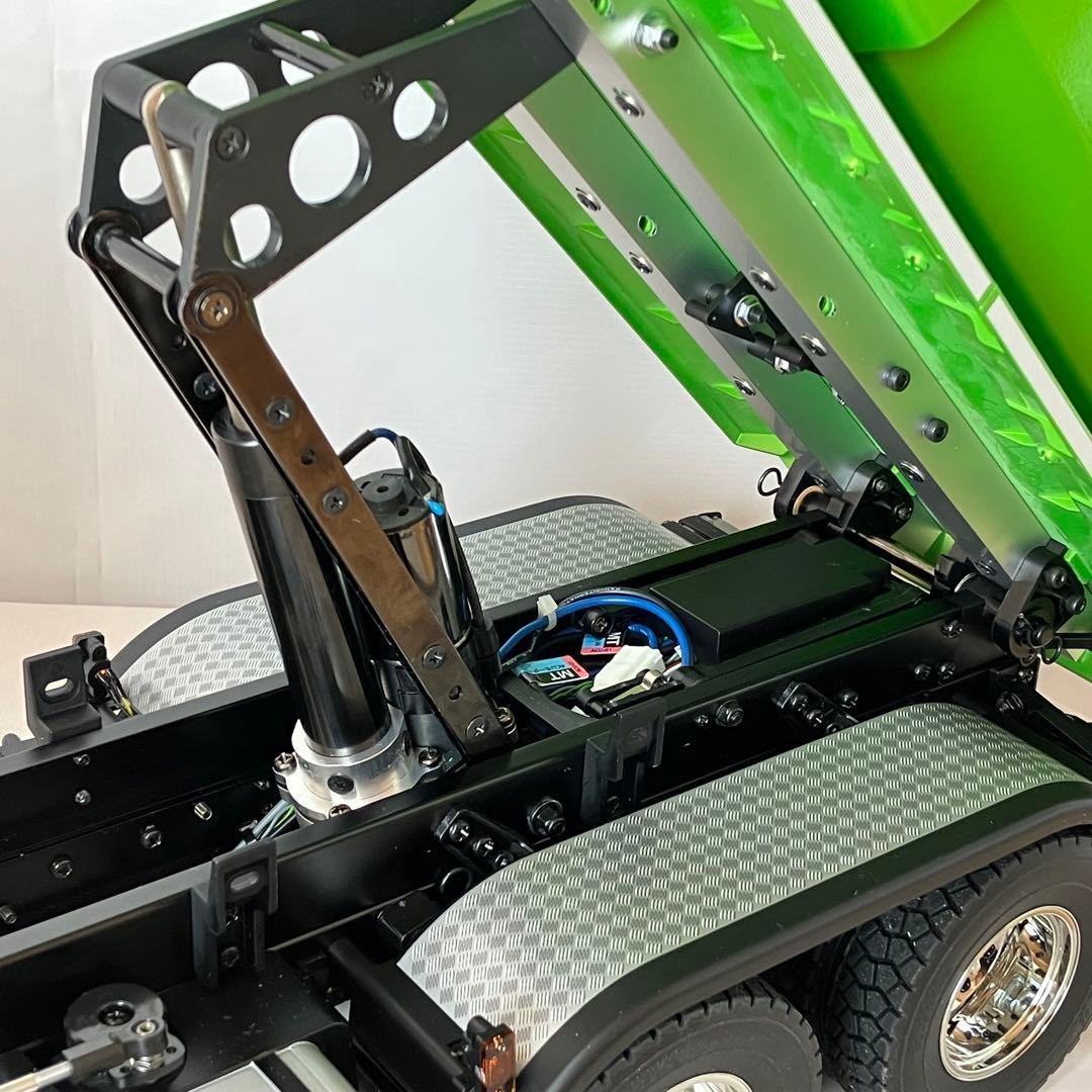 タミヤトレーラー アロクス8×4ダンプ4151 フルオペ フルセット