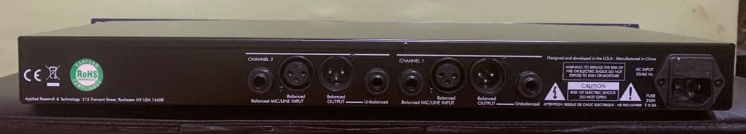 ART TPS2 2CH 真空管マイクプリアンプ TPS II ラックケース付