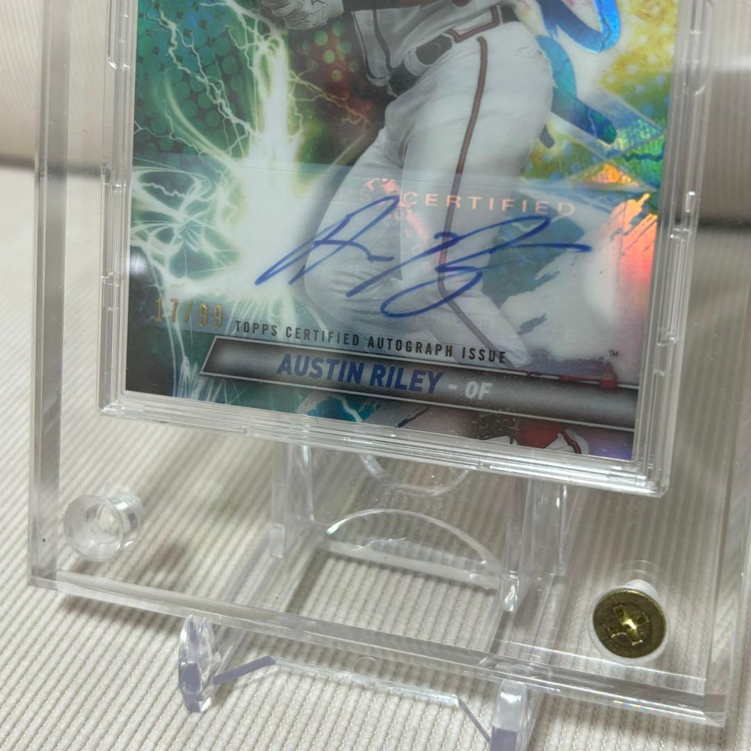 topps オースティンライリー直筆サインカードRC