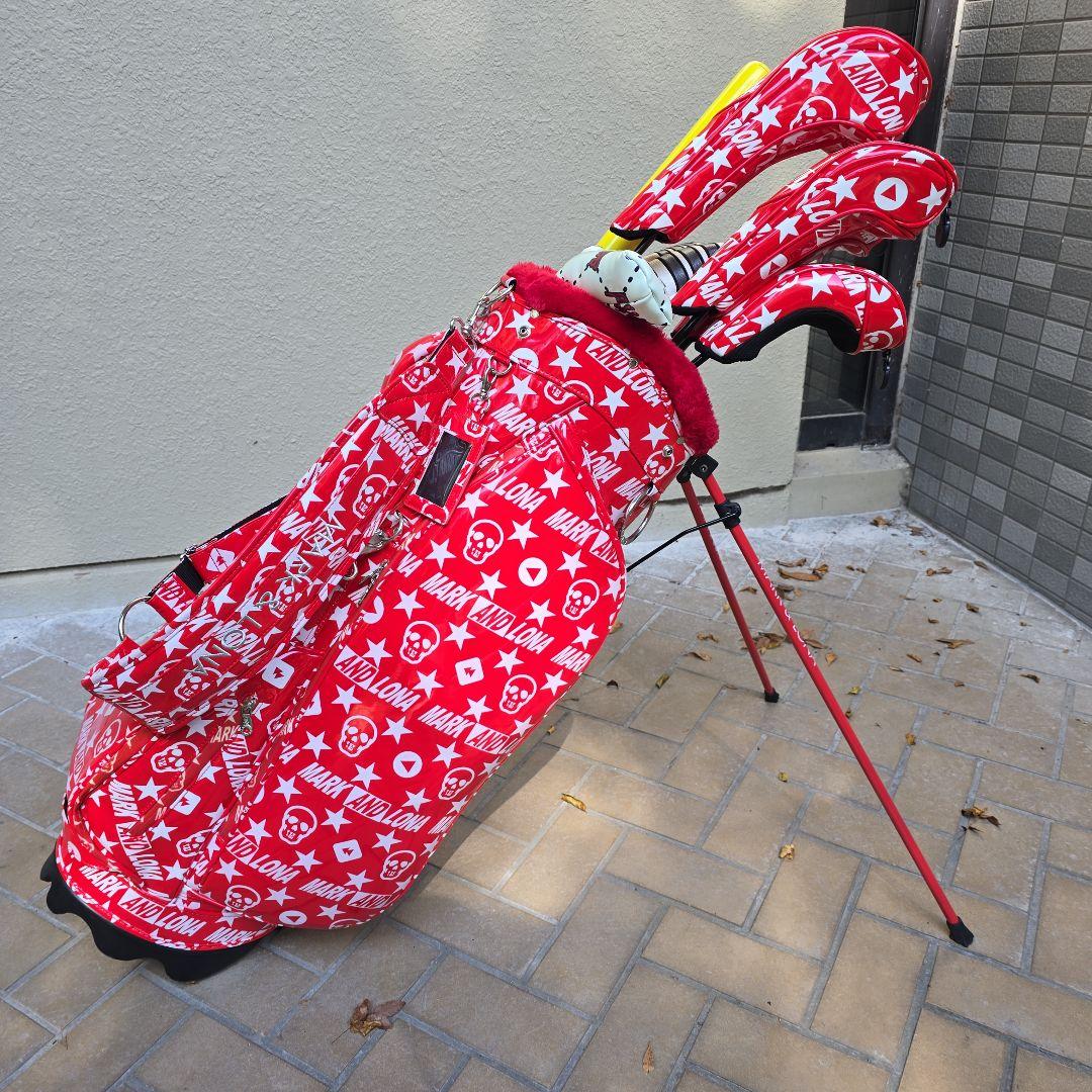 y*6様 mark&lona美品キャディーバッグ一式 即決特典あり！