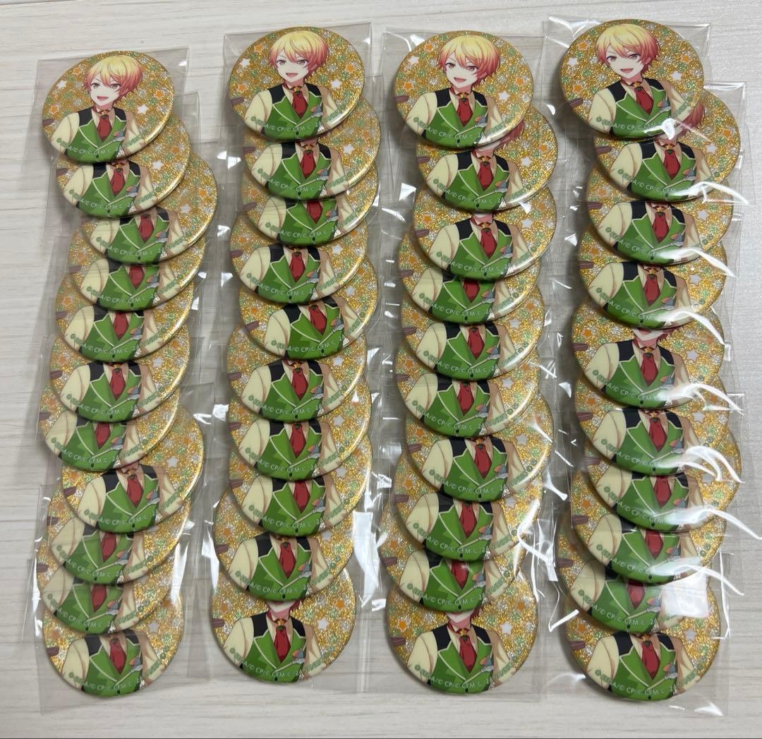 天馬司　サンリオ　グリッター缶バッジ