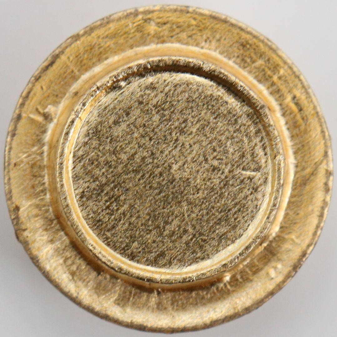 御室窯 柴田孝三作 唐物中興名物 岩城文琳写 茶入 東山緞子仕覆　V906　N9