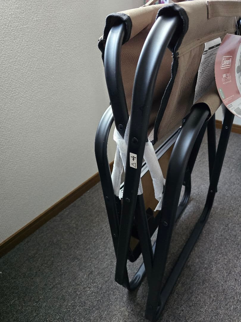 【送料無料】２脚 コールマン キャンプ椅子 サイドテーブル付き