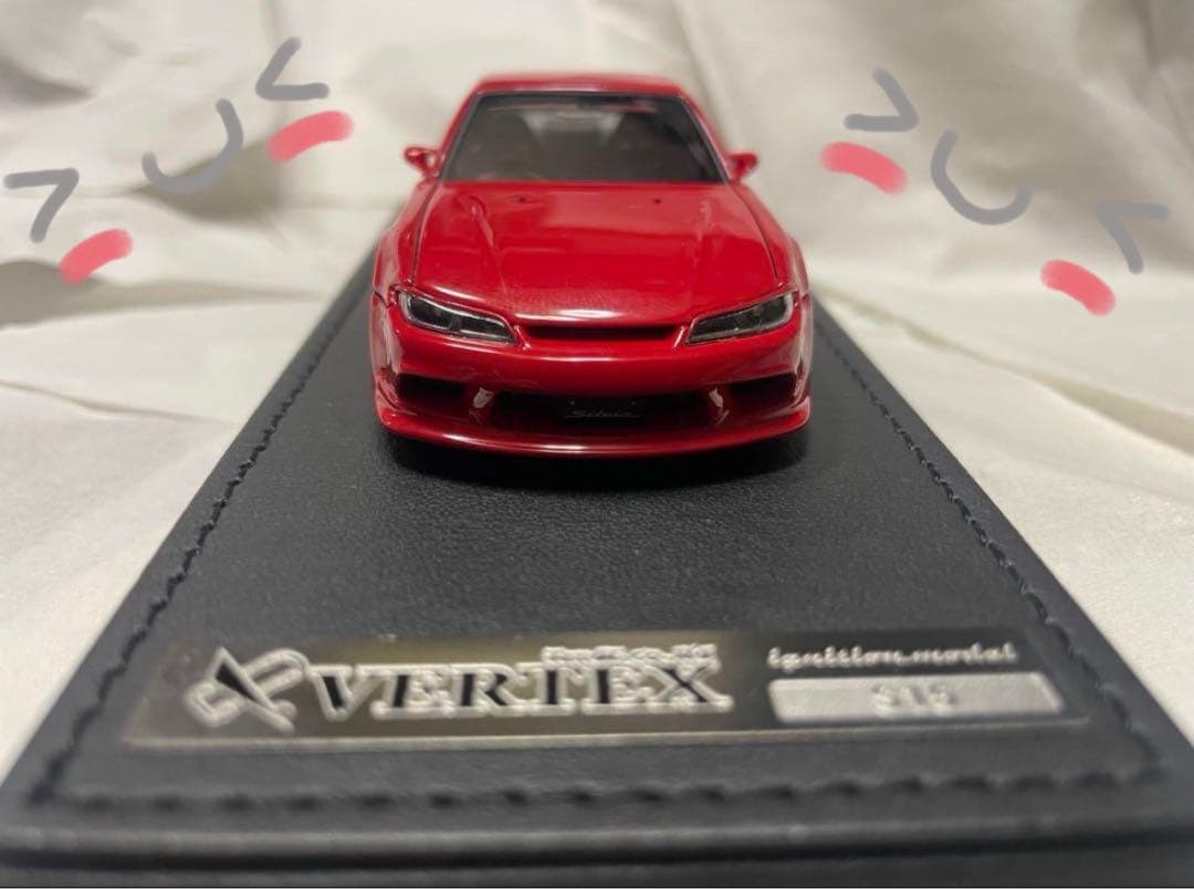 イグニッションモデル1/43 S15 レッド