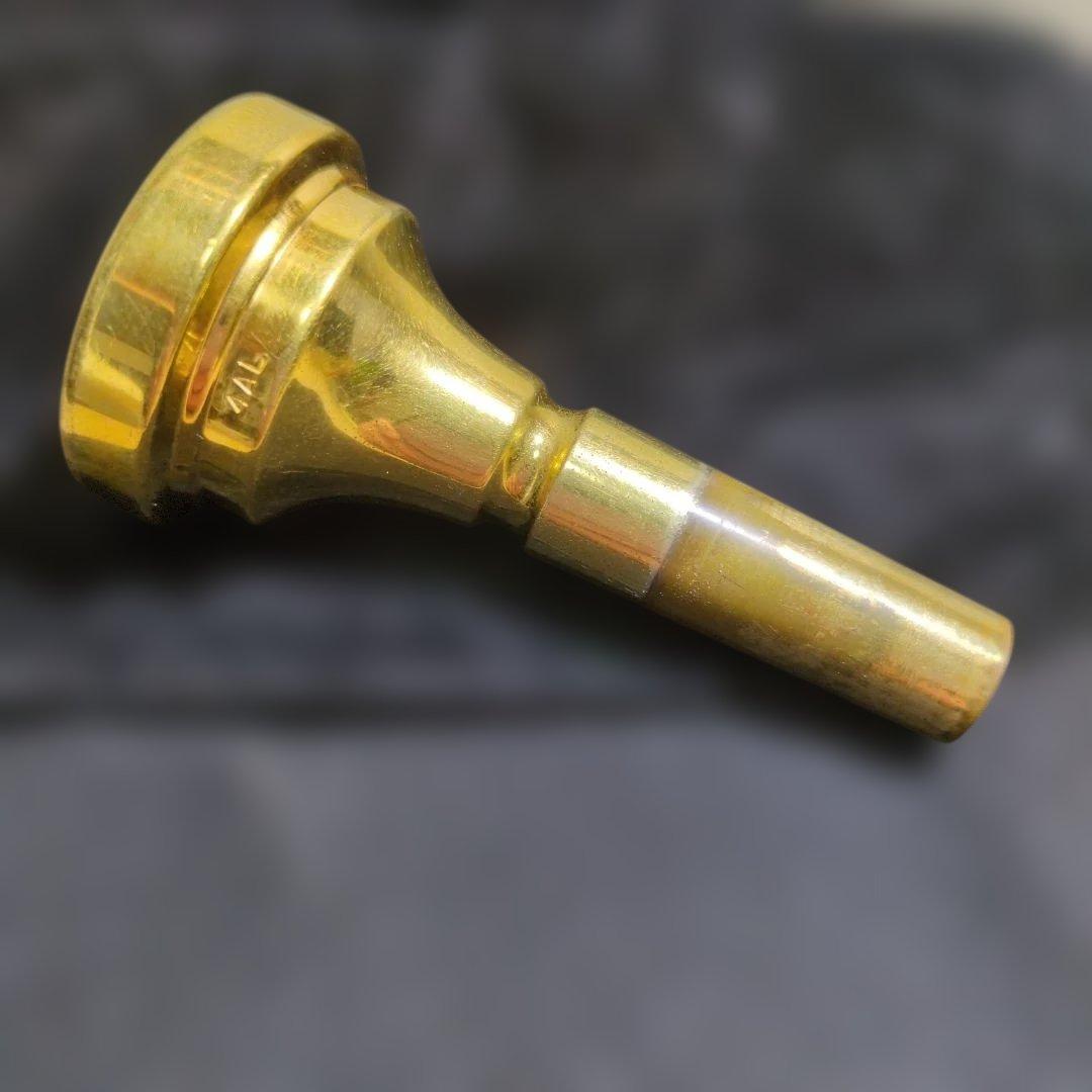 DENIS WICK LONDON 4AL トロンボーンマウスピース【太管】金色
