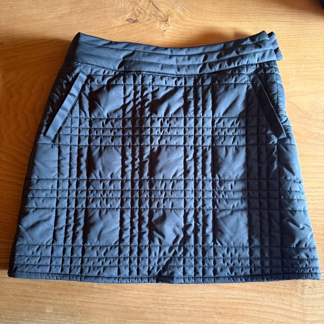 adidas ゴルフ キルティングスカート 黒XL