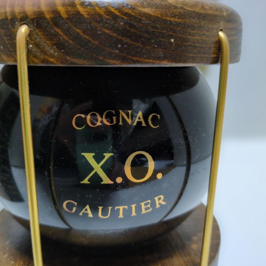 cognac gautier X.O. ランタン型ボトル