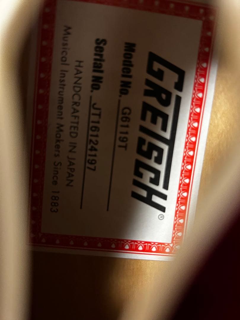 Gretsch G6119 プレイヤーズエディション