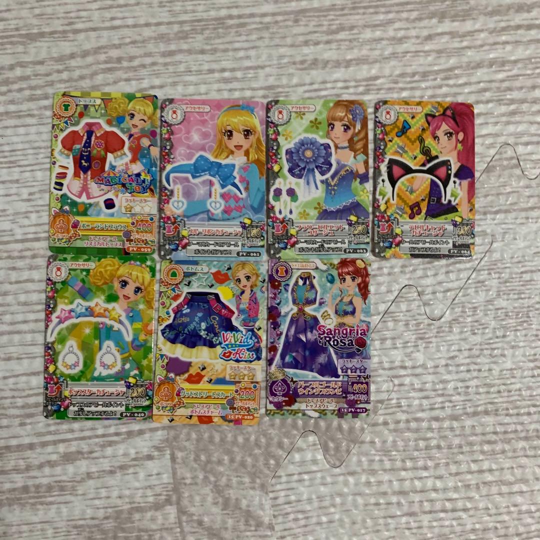 アイカツ　ガチャ　ミニカード　セット
