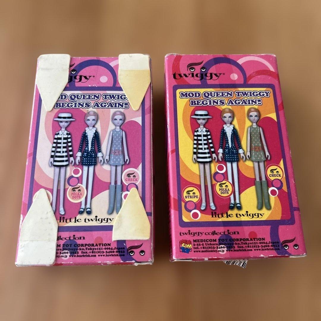 twiggy フィギュア　2種類
