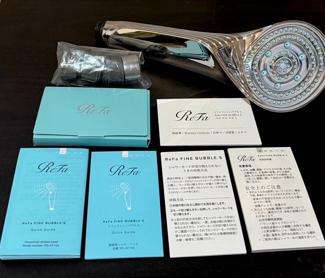 ReFa リファ ファインバブルＳ　FINE BUBBLES シャワーヘッド