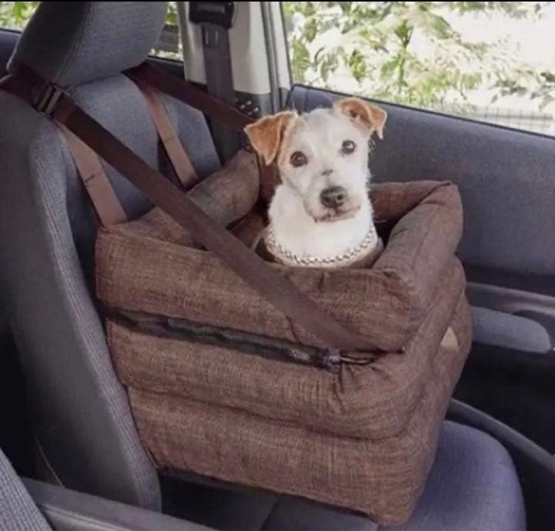 ペピィ　PEPPY ソファボックス（車窓乗り出し防止ドライブボックス）　ブラウン