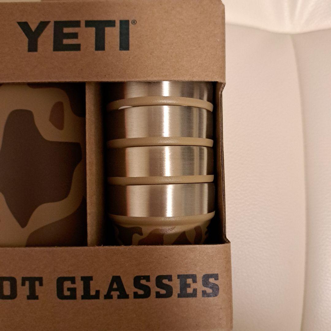 新品 YETI SHOT GLASSES 4個セット カモフラージュ 迷彩