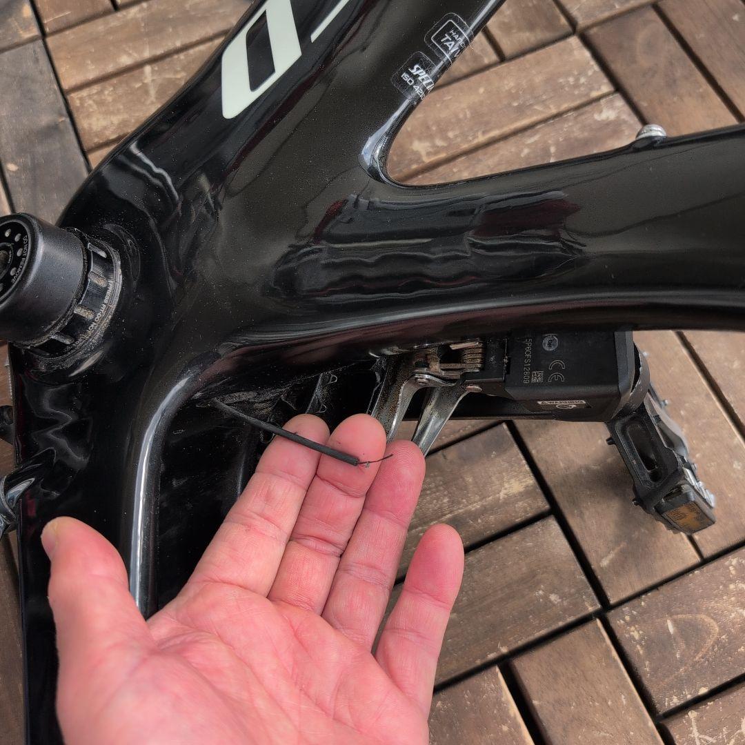 最終値下げ！SPECIALIZED SHIV カーボンフレーム ＆ 画像の付属品