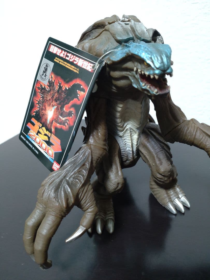 【タグ付】 オルガ ムービーモンスターシリーズ ゴジラ 怪獣 1999 ソフビ