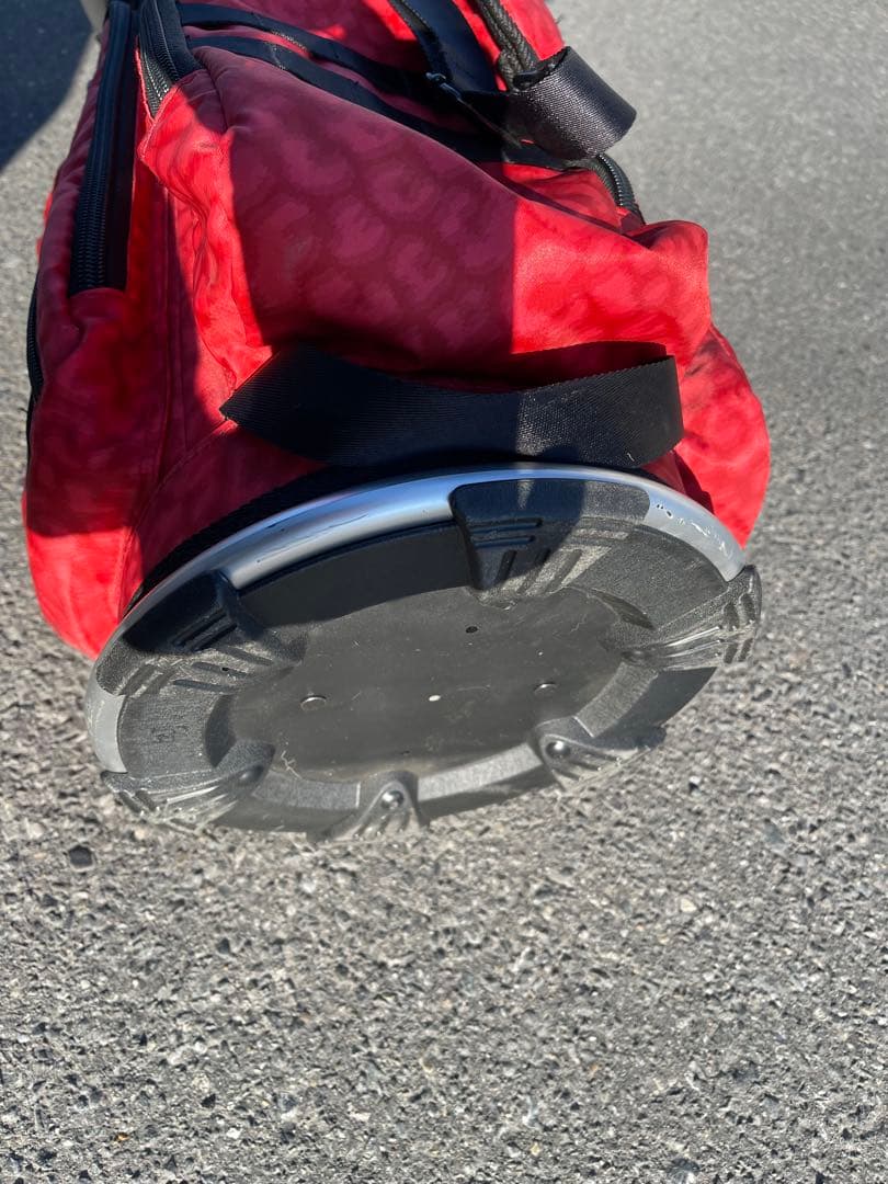 超軽量！New Balance ニューバランス ゴルフ キャディバッグ 赤