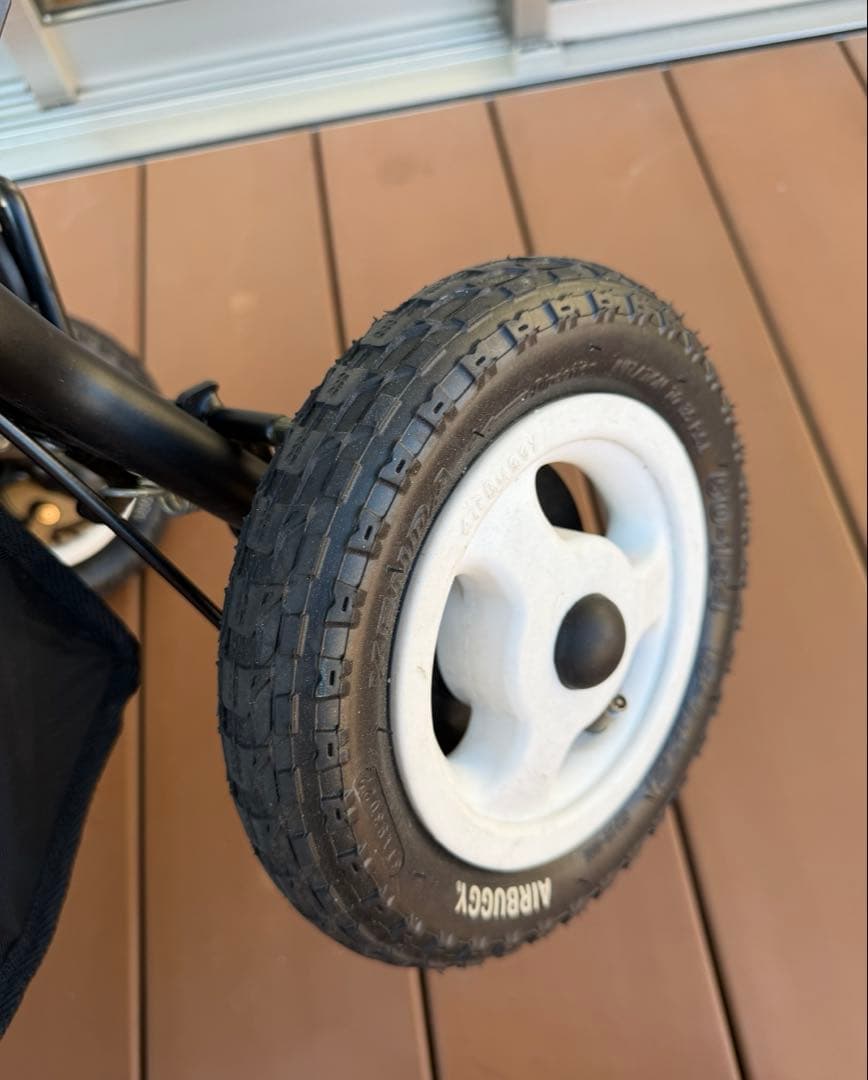 mykoAir Buggy ペットカート フレームブレーキ付き 合皮レザー