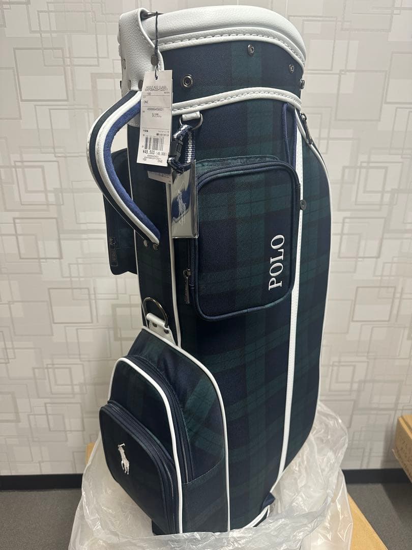 POLO RALPH LAUREN ゴルフバッグ ダークグリーン
