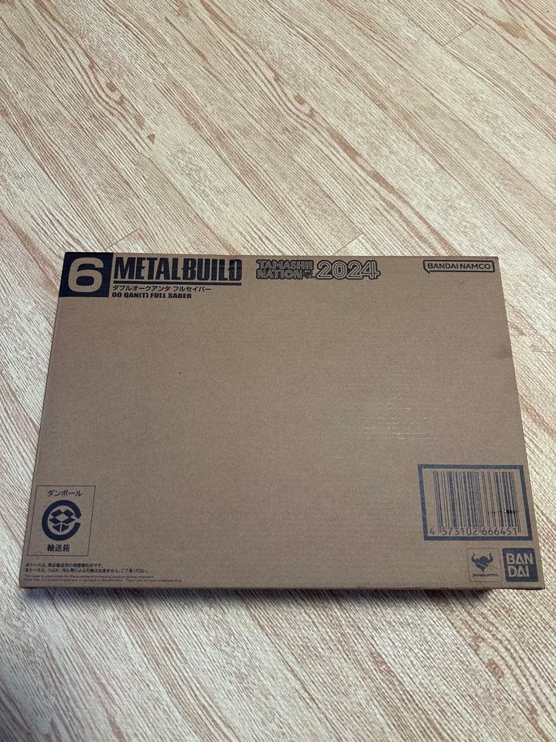 新品未開封】L BUILD メタルビルドダブルオークアンタフルセイバー