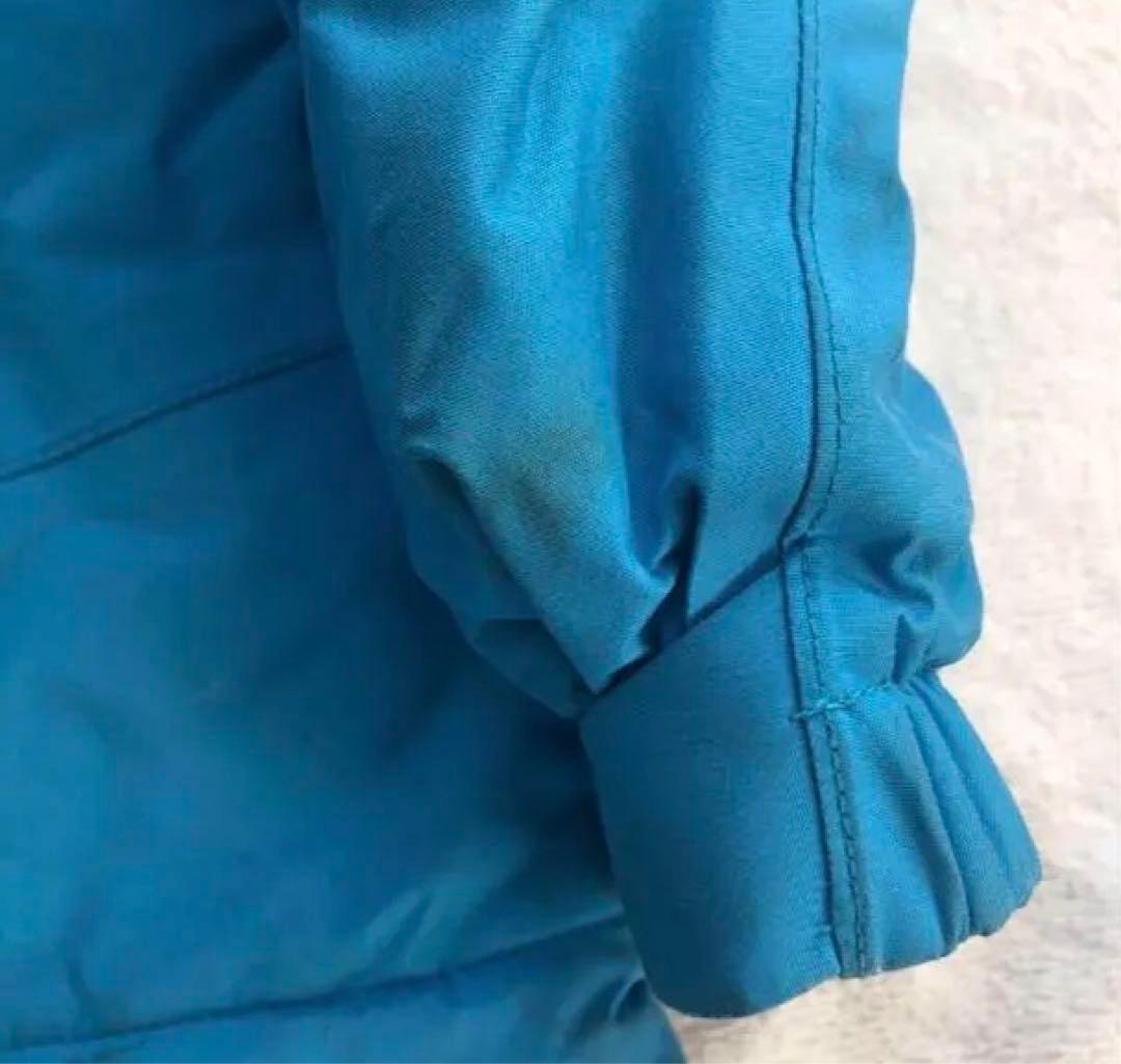 モンベル140パウダーステップパーカー女の子スキー男の子キッズ雪スノボー130