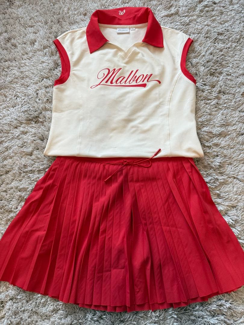 Malbon golf 上下セット レディースゴルフウエア