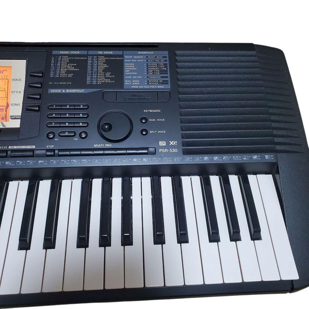 【状態良好】YAMAHA ポータトーン PSR-530 電子キーボード 61鍵盤