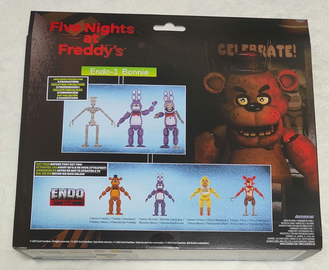 ファイブナイツアットフレディーズ 着せ替え アクションフィギュア Endo-1
