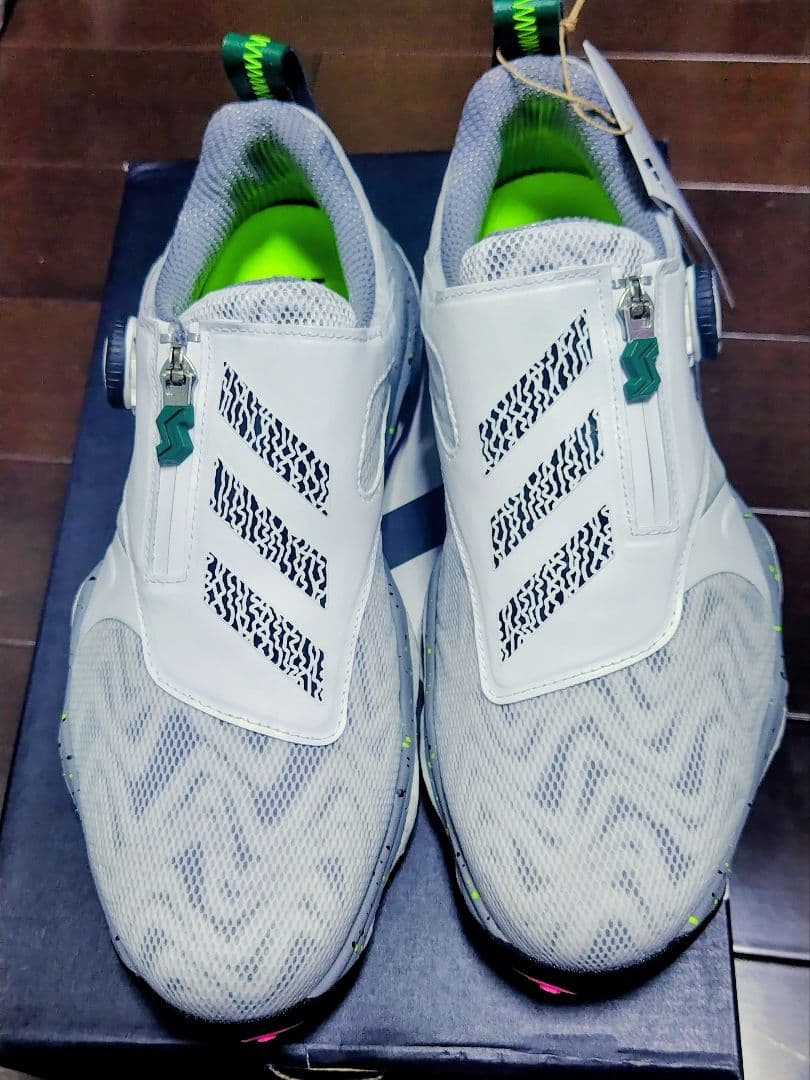 アディダス コードカオス25 ボア　メンズ スパイクレス ゴルフシューズ