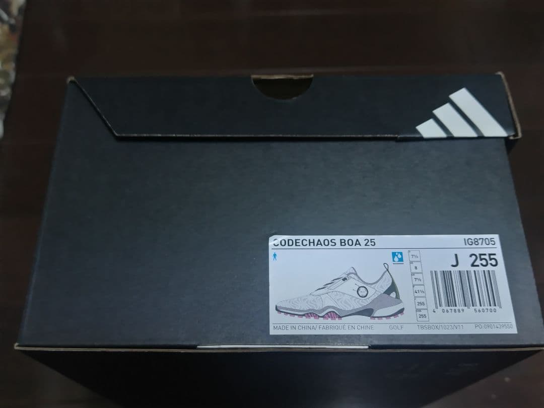 アディダス コードカオス25 ボア　メンズ スパイクレス ゴルフシューズ