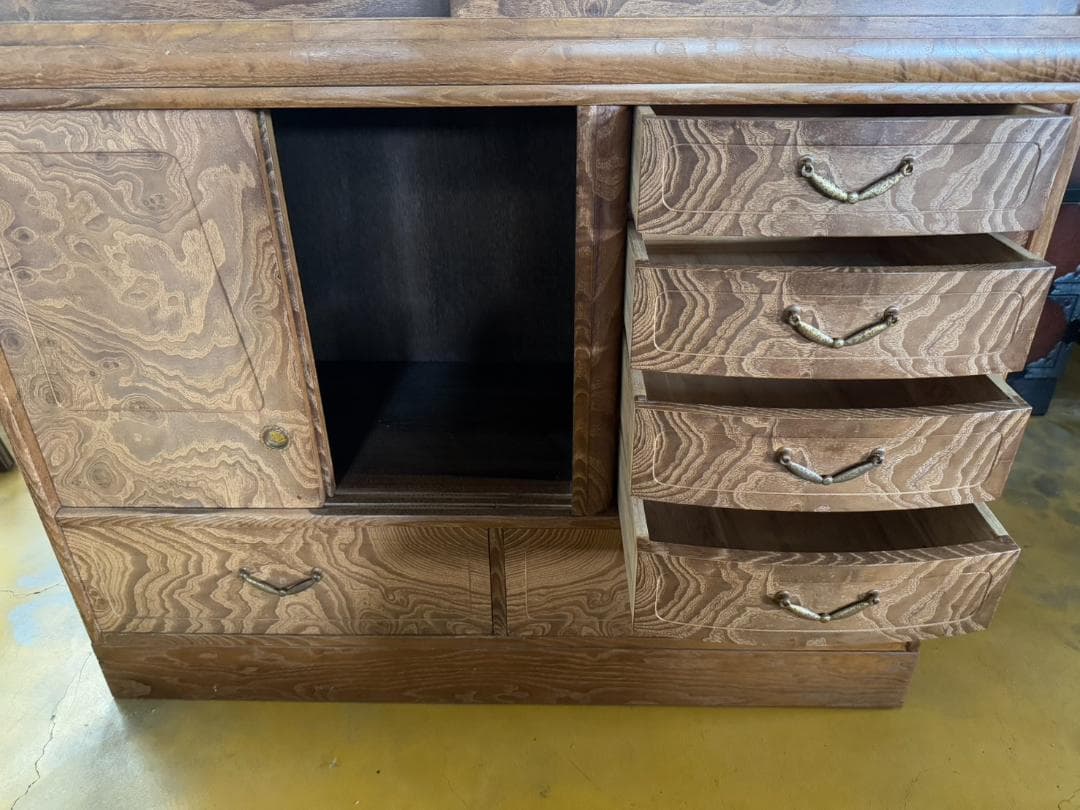 水屋箪笥 茶箪笥 昭和レトロ