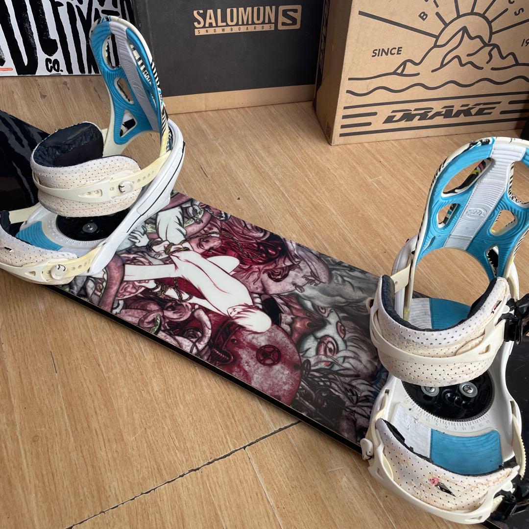 BURTON　バートン　スノーボードセット　ショーンホワイトモデル