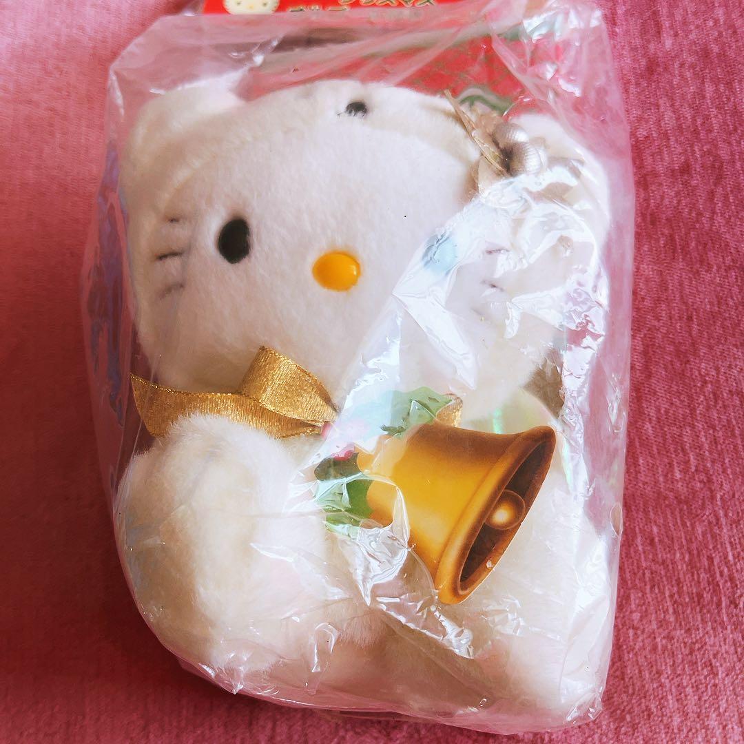希少レア　ハローキティ　オルゴール付きドール　クリスマス　ベア　2002