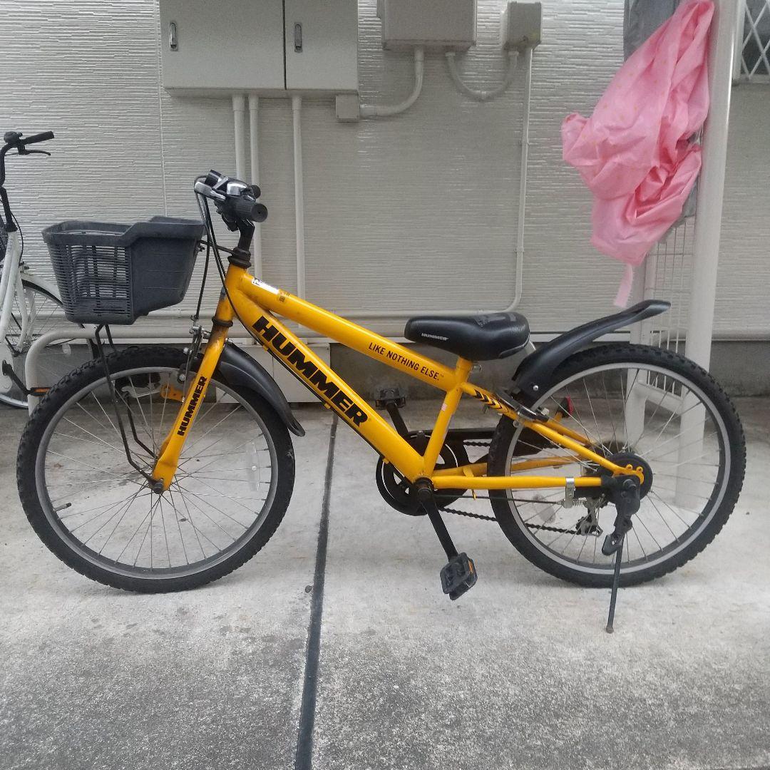 【海無し芳一 】キッズ自転車 変速ギア 22インチマウンテンバイク